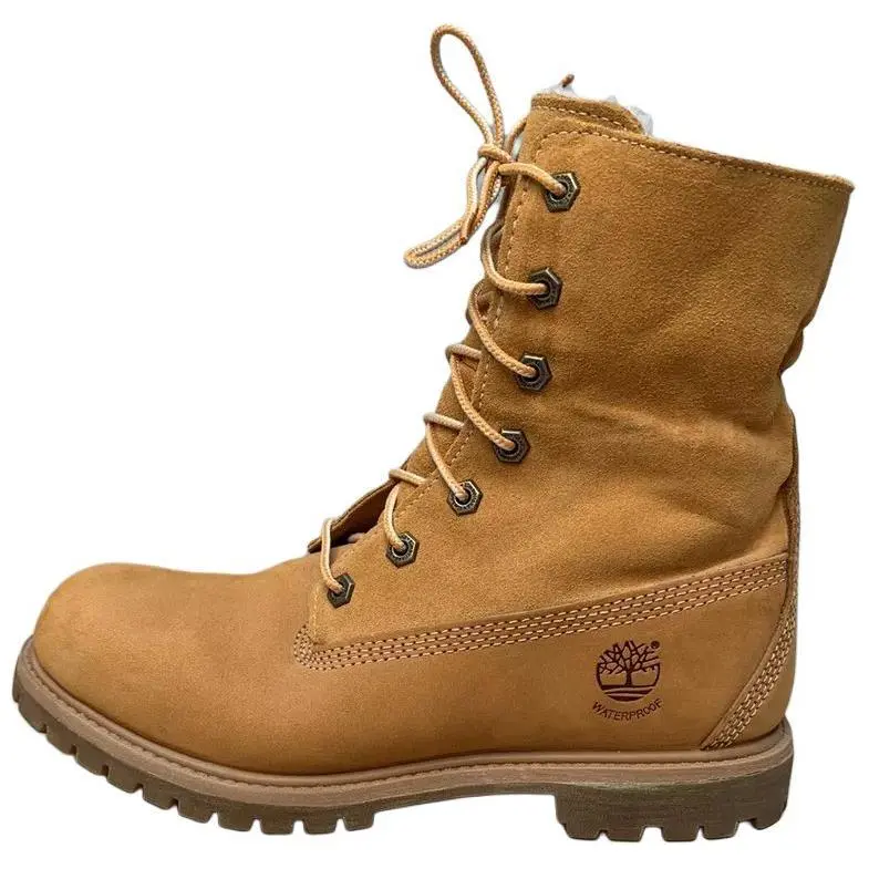 Timberland AUTHENTICS Abrasion Resistant Ankle Length Outdoor Boots Women's Yellow