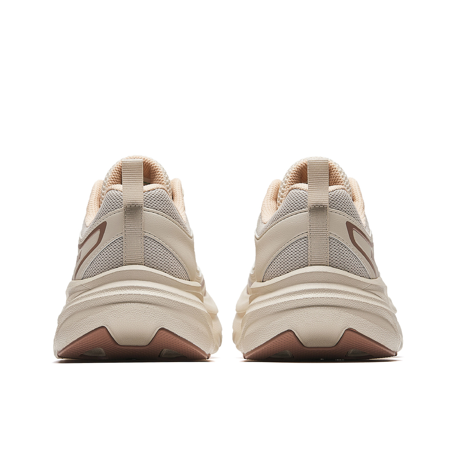Anta Textile, Synthetic Leather Breathable And Slip Resistant Casual Fashion Trend Women’s Chalk