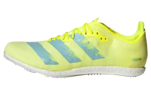 Adidas Adizero Avanti Track Field Shoes 'Yellow Aqua'