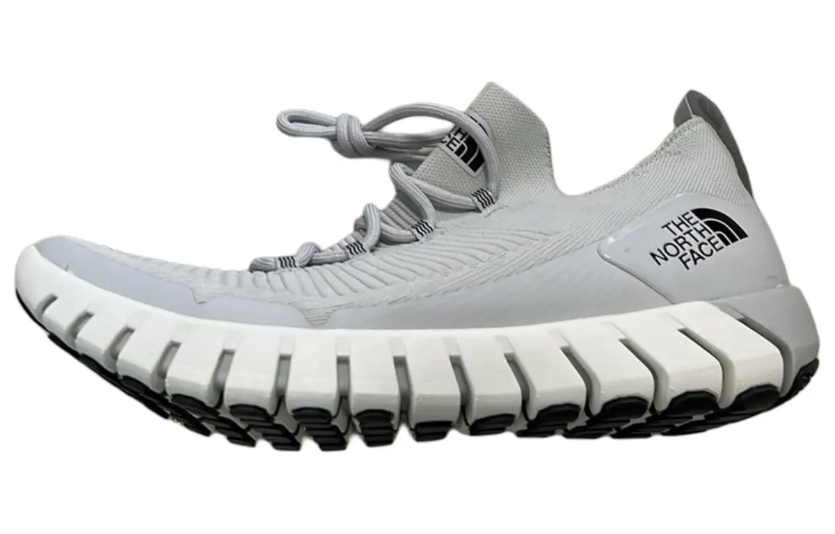 THE NORTH FACE Cushioning Abrasion Resistant Breathable Coverage Low top Outdoor Shoes Men's Gray