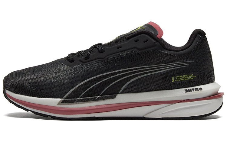 Женские кроссовки PUMA PUMA Velocity Nitro 1 Wtr Wns (черно-серебристо-желтые)