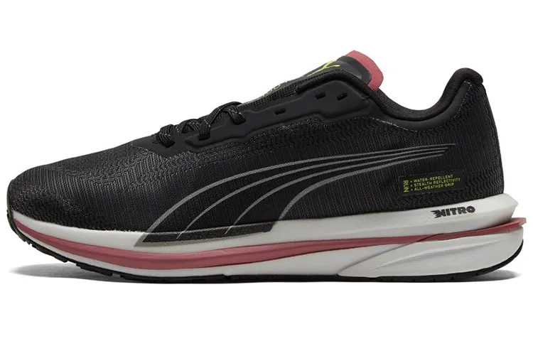 PUMA Velocity Nitro 'Black White Pink' Women's