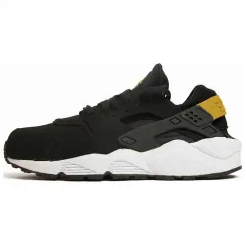Nike Air Huarache Slip Resistant Low top Casual Running Shoes Unisex Black