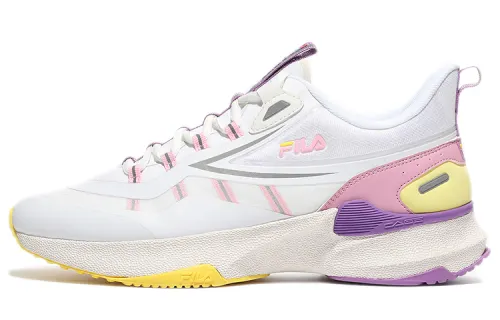 FILA Running Shoes Unisex Low Top White/Purple