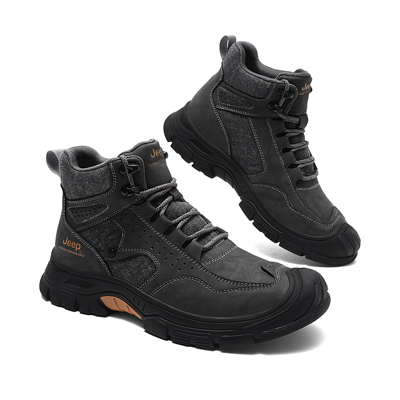 Jeep High top Outdoor Shoes Men’s Gray