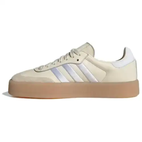 Sambae Wmns Adidas Originals 'Wonder White Silver Metallic Gum'