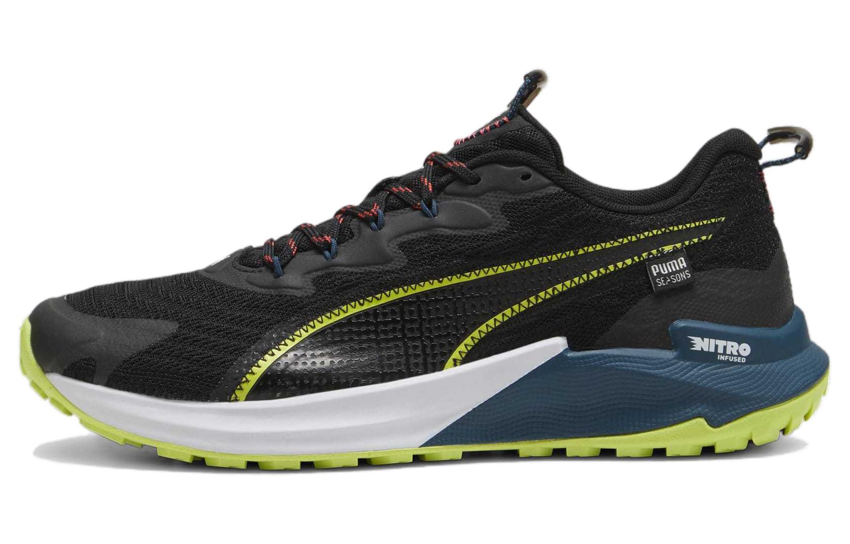 PUMA Fast Trac Nitro Cushioning Slip Resistant Abrasion Resistant Cushioning Slip Resistant Abrasion Resistant Low top