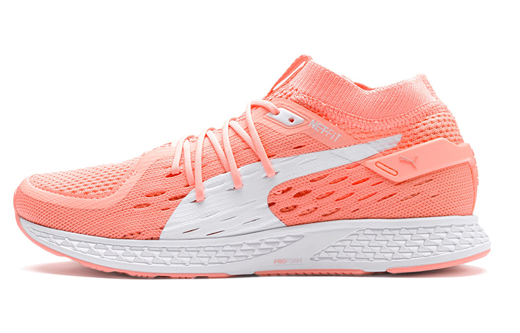 Женские кроссовки PUMA Speed 500 (розово-белый) — фото 1