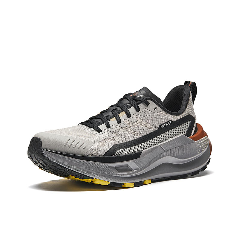 Anta Cushioning Abrasion Resistant Rebound Low top Outdoor Shoes Men’s Gray Black
