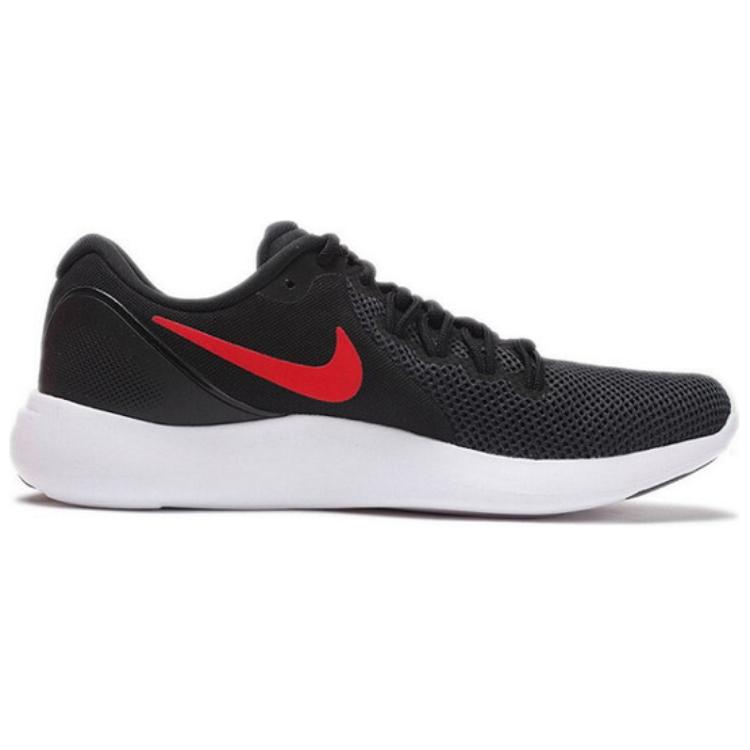 Мужские кроссовки Nike Lunar Apparent (черный / красный) — Чёрный / красный — фото 2