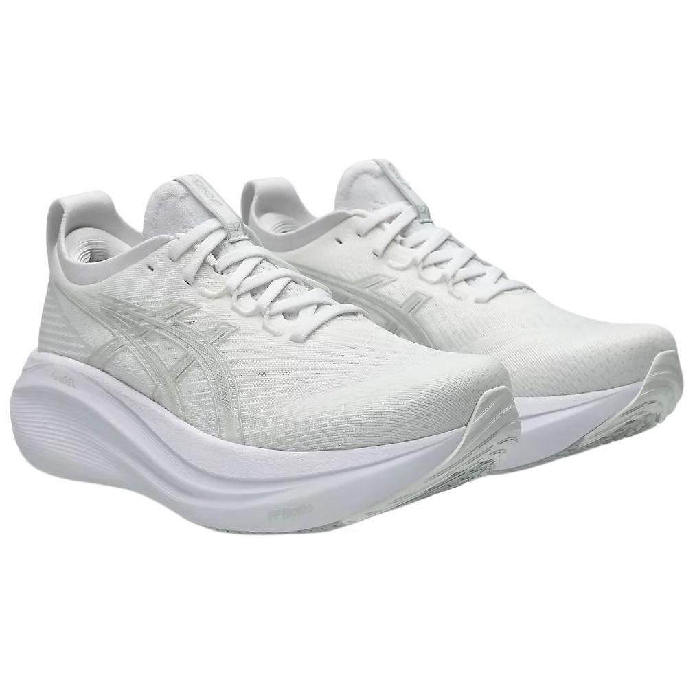 ASICS Gel Nimbus 27 White Glacier Grey Women’s