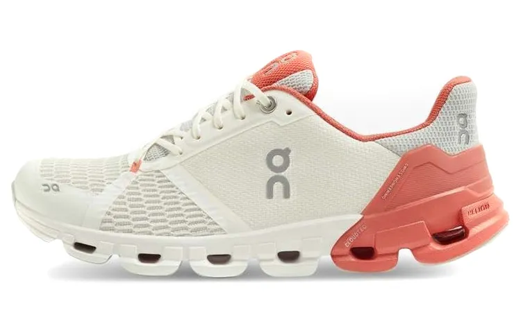 On Fabric Support Coverage Support Coverage Low top Running Shoes Women's Coral Red