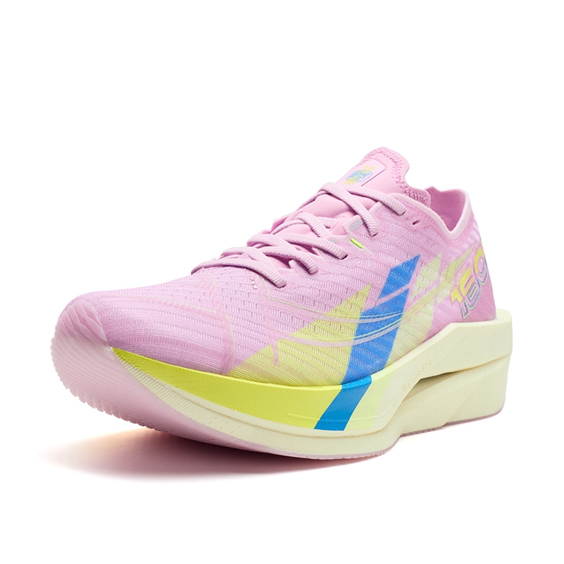 XTEP 160X 6.5 Running Shoes Women’s Low Top Orchid Purple/Electric Pink Green