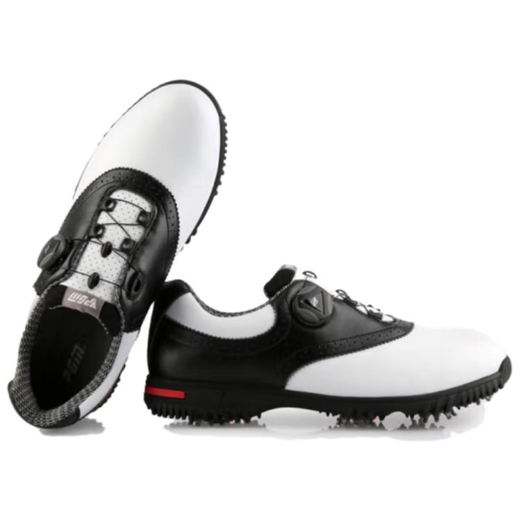 PGM Waterproof Slip Resistant Golf Shoes Men’s White Black