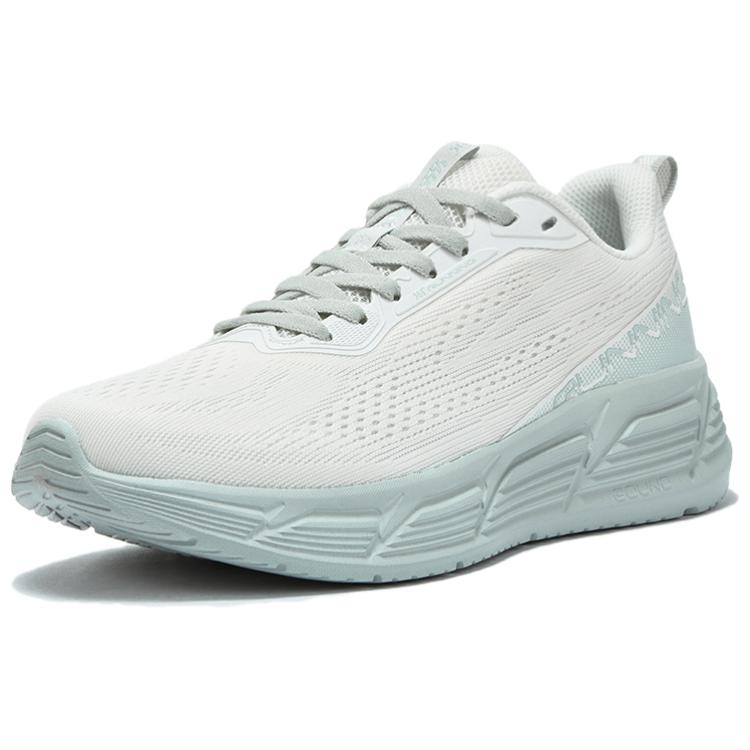 361° Abrasion Resistant Coverage Lightweight Low top Casual Sprint Running Shoes Women’s White Cyan