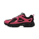Li Ning Fuyao 2.0 Trail V2 Fabric Slip Resistant Abrasion Resistant Low top Sprint Running Shoes Women's Black Pink