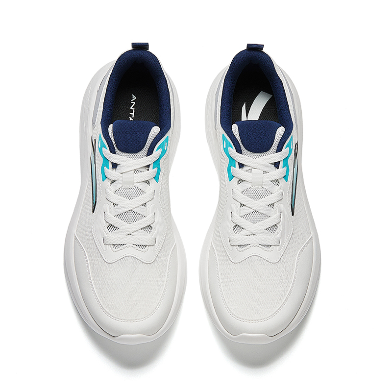 Anta Cushioning Slip Resistant Abrasion Resistant Low top Training City Commuting Running Shoes Men’s White