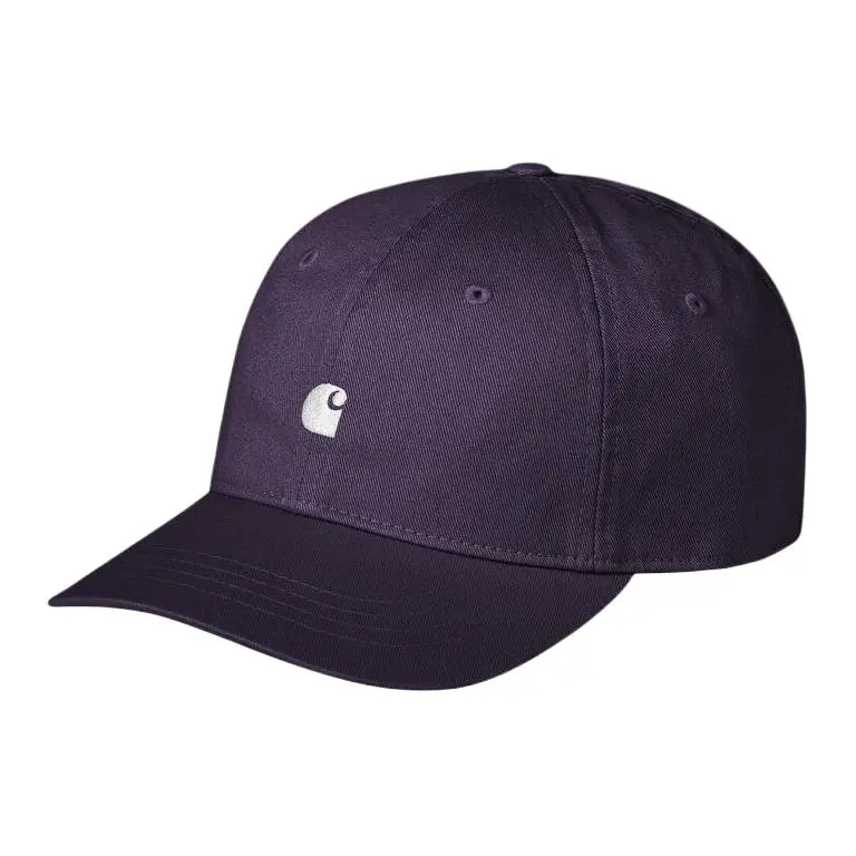 Carhartt WIP Cotton Twill Baseball Caps Unisex Purple