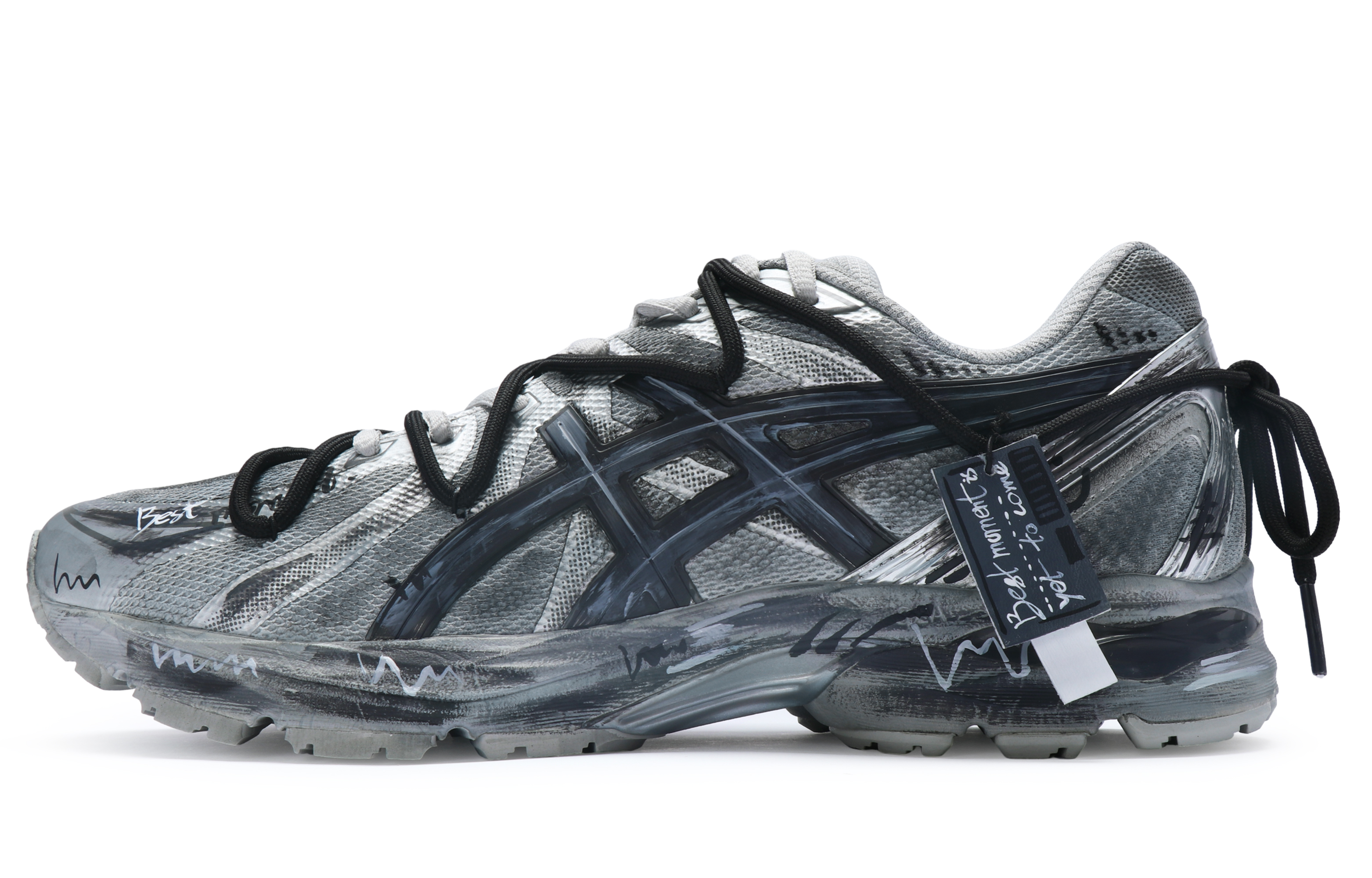 Asics Gel Flux 4 Cushioning Slip Resistant Abrasion Resistant Cushioning Slip Resistant Abrasion Resistant Low top