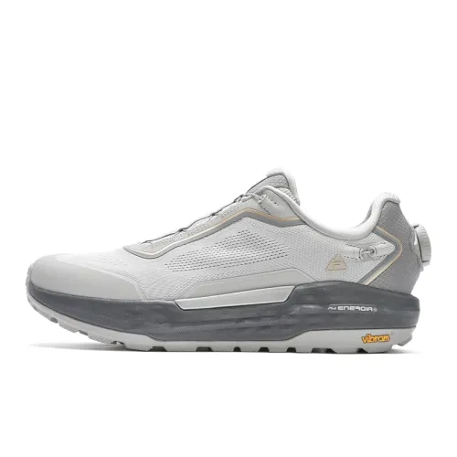 FILA BOA EXPLORER 2 Breathable Low top Outdoor Shoes Men's Lunar Rock Gray