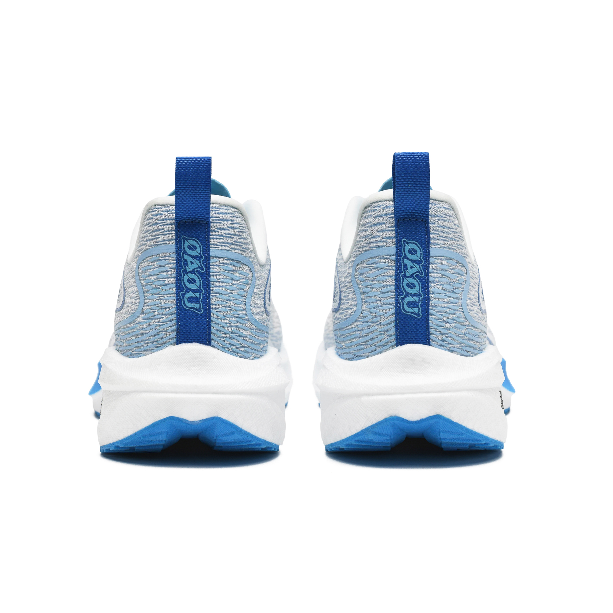OAOU Low top Running Shoes Unisex Blue And White Blue