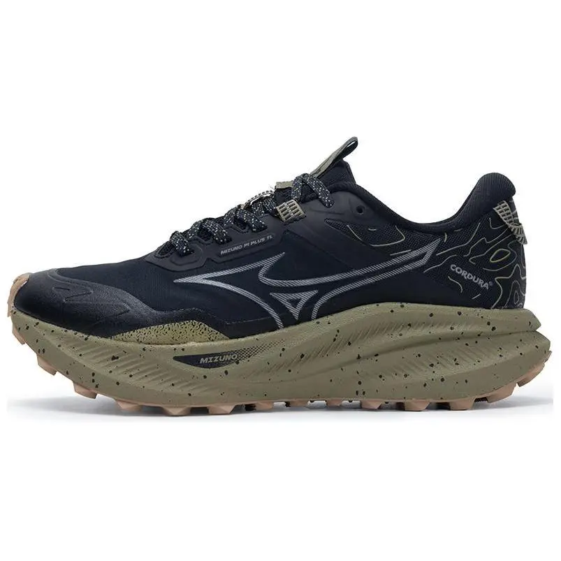 Mizuno Wave Solar V2 Athleisure Low top Chunky Sneakers Men's Black