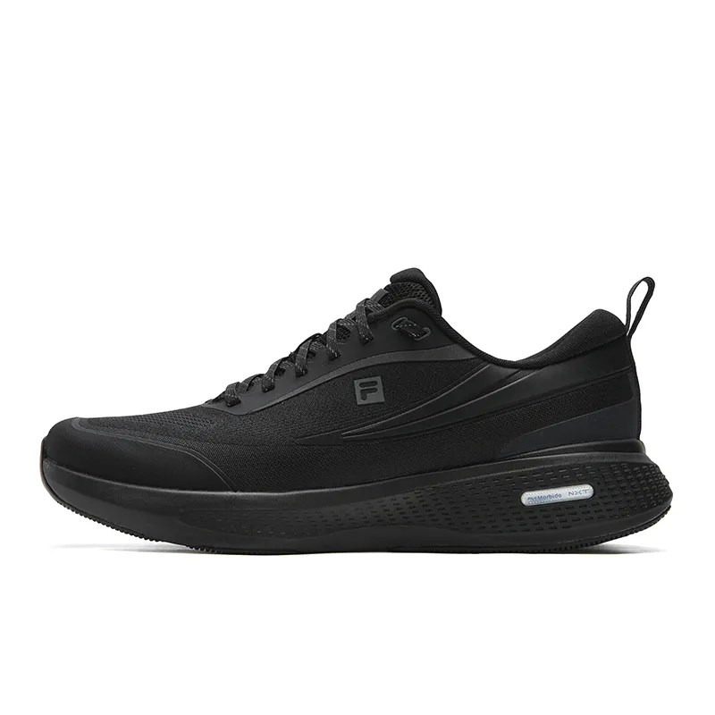 FILA NUVOLE 3+ Low top Casual Training Physical Fitness Test & Exam City Commuting Running Shoes Men's Black