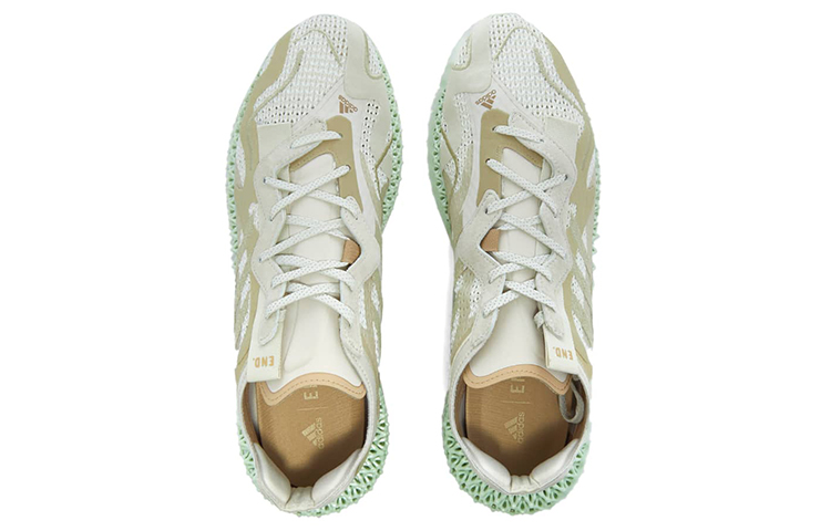 Мужские кроссовки adidas 4D Dune (зеленые) — фото 4