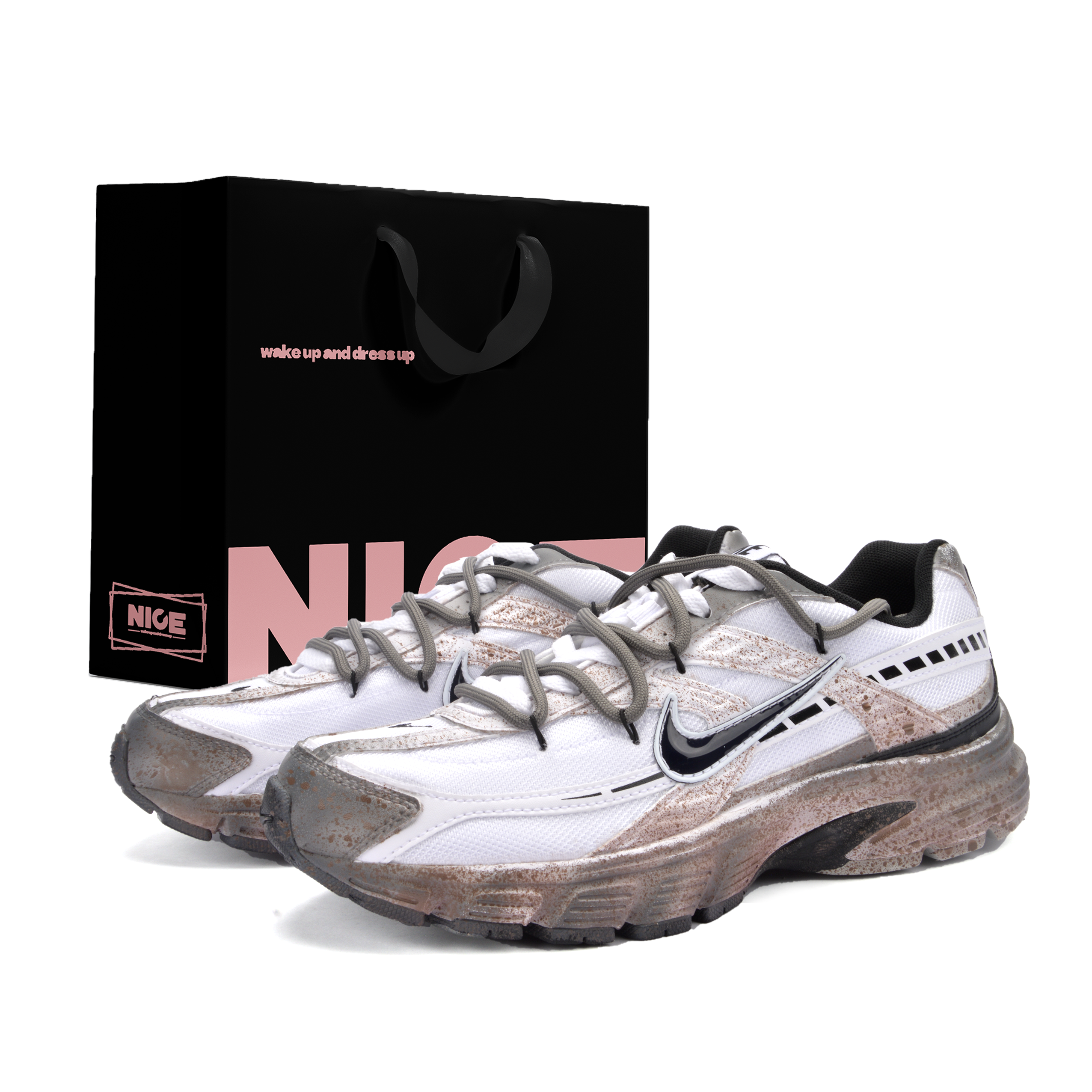 Nike Initiator Cushioning Abrasion Resistant Breathable Cushioning Abrasion Resistant Breathable Low top