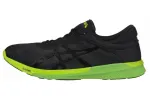 Asics Fuze Rush Low top Running Shoes Men's Black Green