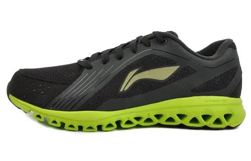 Li Ning Cushioning Slip Resistant Abrasion Resistant Breathable Moisture Wicking Low top Running Shoes Men's