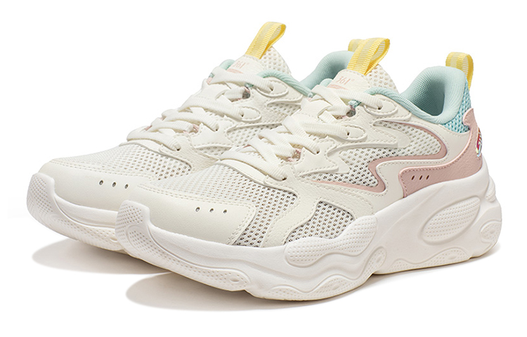 361° Breathable Low top Running Shoes Women’s Feather White