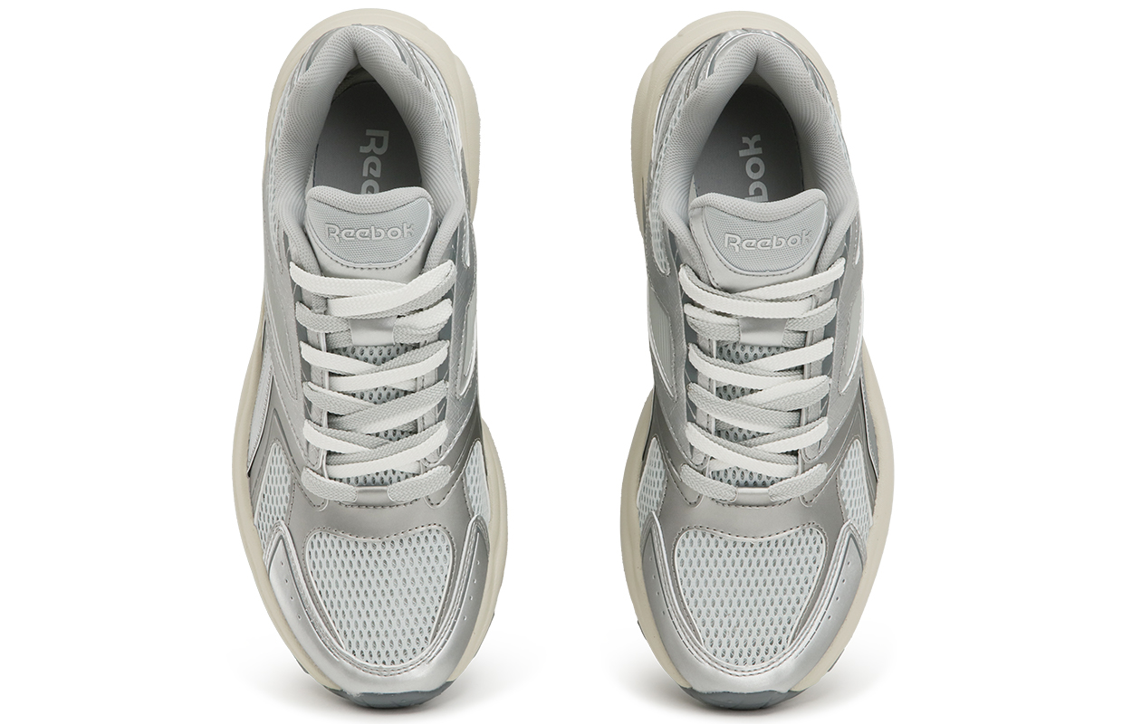 Reebok Low top Running Shoes Unisex Gray Silver