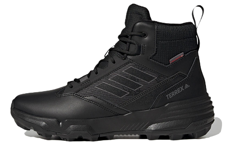 Мужские ботинки adidas UNITY Lea Mid Cld.Rdy (черные)
