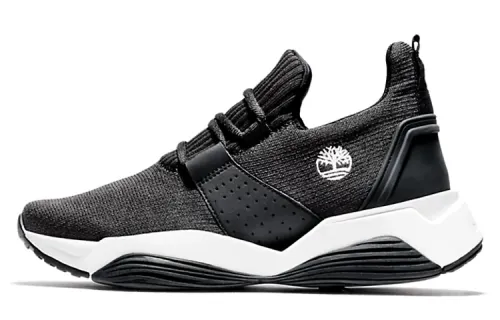 Timberland Running Shoes Women's Low Top Black White