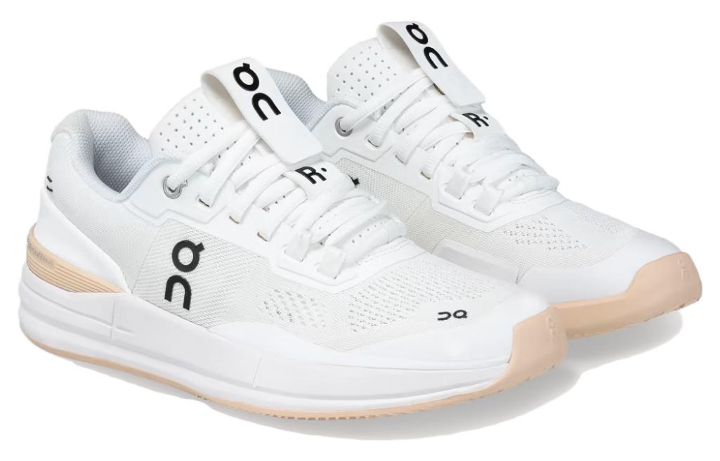 On The Roger Pro Comfortable Cushioning Low top Running Shoes Women’s White