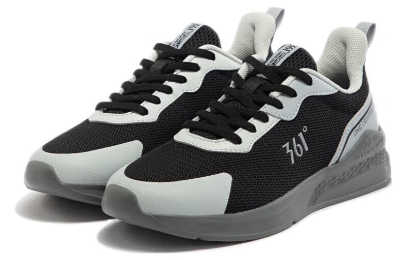 361° Versatile Abrasion Resistant Breathable Low top Running Shoes Women’s Gray Black
