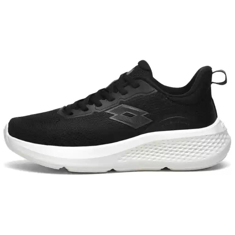 LOTTO Slip Resistant Abrasion Resistant Low top Running Shoes Women’s Black White