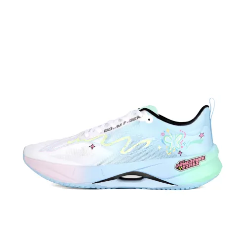 Li Ning Super Light 21 Cushioning, Wear Resistant Low top Casual Running Shoes Unisex Ice Blue Green