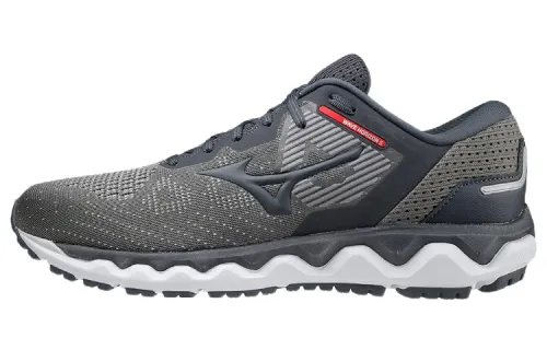 Mizuno Wave Horizon 5 Cozy Low Tops Gray White