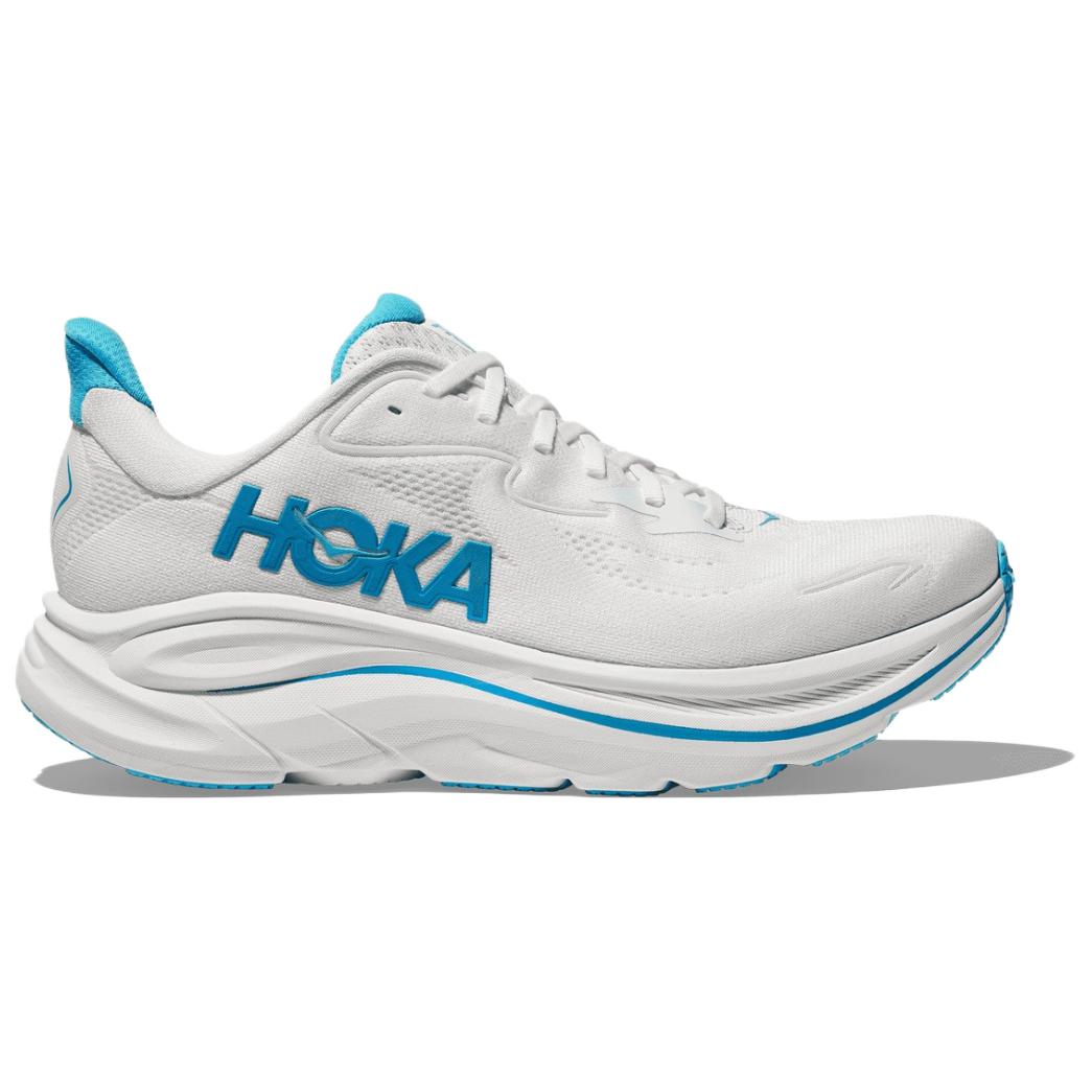 HOKA ONE ONE Clifton 10 White Skyward Blue
