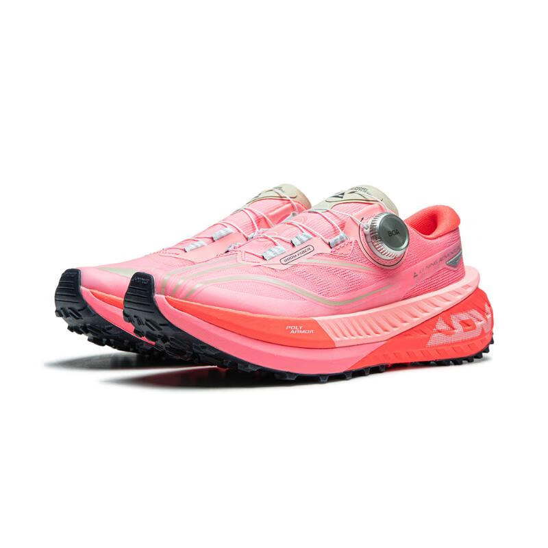 Li Ning De Lucas PRO Cushioning Slip Resistant Rebound Low top Running Shoes Women’s Pink