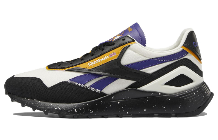 Reebok Classic Leather Legacy AZ Light and comfortable low-cut casual running shoes for men and women, white, black and purple