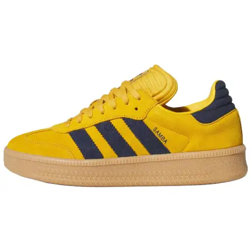 Samba Adidas Originals Xlg 'Bold Gold Night Indigo' Footlocker Exclusive