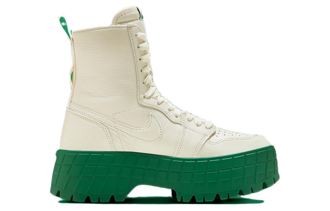 Jordan 1 High Brooklyn Coconut Milk Pine Green Women's’s