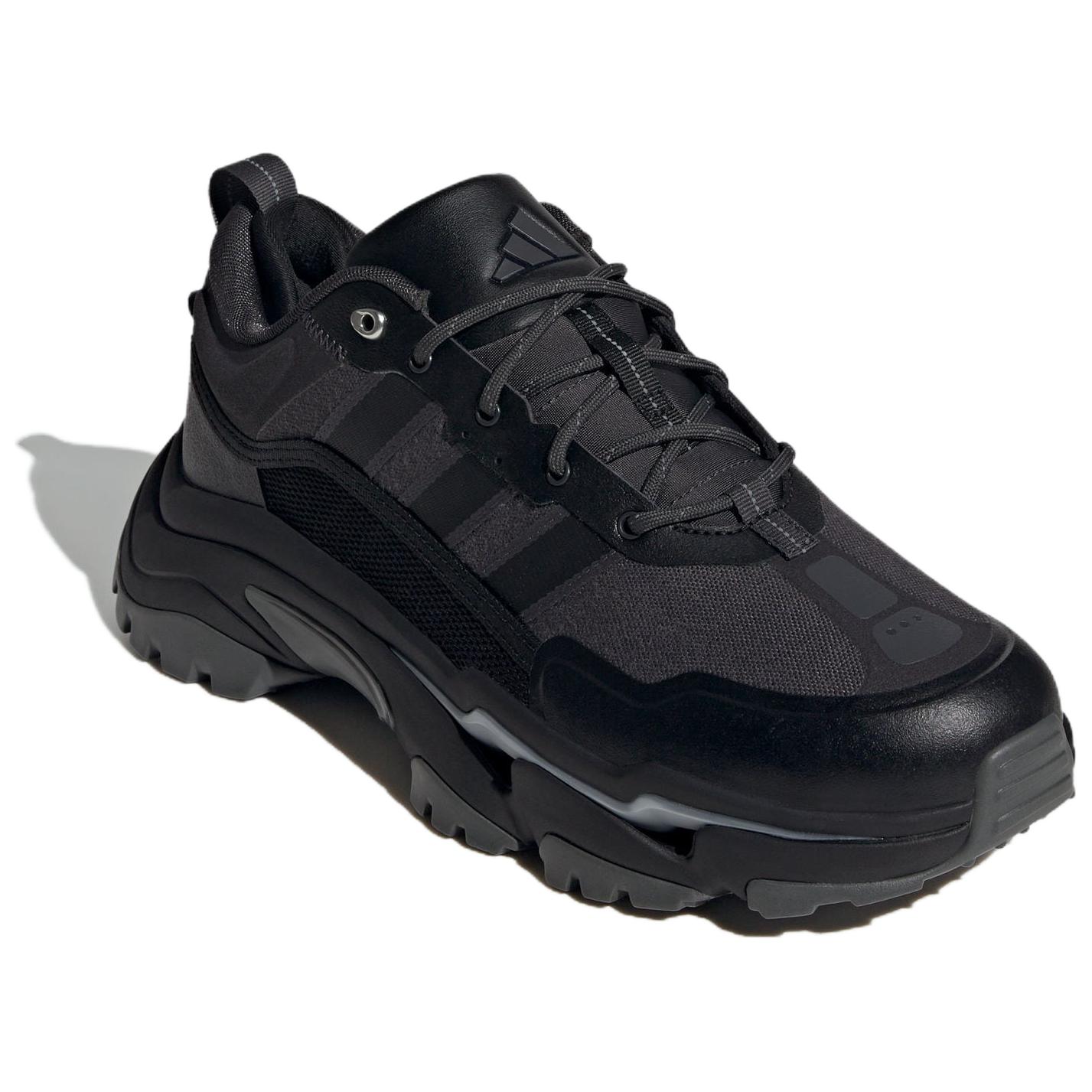 Adidas Citywowlk MT Comfortable Textile, Synthetic Leather Low top Running Shoes Unisex Black