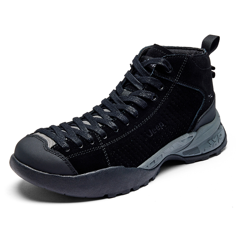 Jeep Mid top Outdoor Shoes Men’s Black
