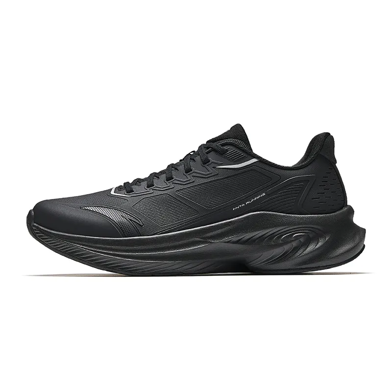Anta Stinger 6 Cushioning Abrasion Resistant Waterproof Low top EVA Midsole Casual Training Running Shoes Men's Black