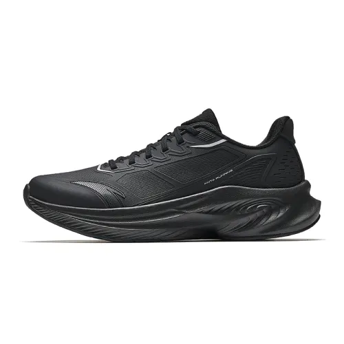 Anta Stinger 6 Cushioning Abrasion Resistant Waterproof Low top EVA Midsole Casual Training Running Shoes Men's Black
