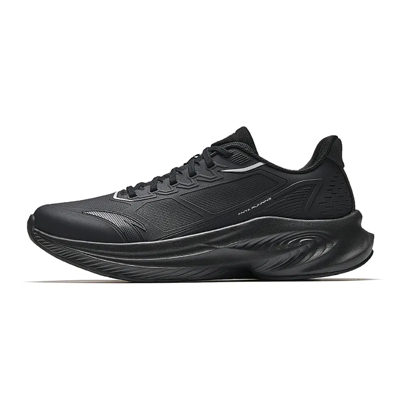 Anta Stinger 6 Cushioning Abrasion Resistant Waterproof Low top EVA Midsole Casual Training Running Shoes Men's Black